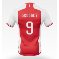 Pánský Fotbalový dres Ajax Brian Brobbey #9 2023-24 Domácí Krátký Rukáv